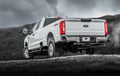 Picture of Truck Hardware Gatorback Black Anodized Super Duty Mud Flaps - Rear Pair - Fits 2023-2027 Ford F-250/F-350