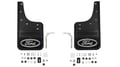 Picture of Truck Hardware Gatorback Black Wrap Ford Oval Dually Mud Flaps - Set of 4 - Fits 2023-2027 Ford F-350