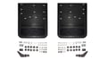 Picture of Truck Hardware Gatorback Black Anodized Ford Oval Mud Flaps - Rear Dually Pair - Fits 2023-2027 Ford F-350/F-450