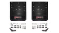 Picture of Truck Hardware Gatorback Black Wrap FX4 Dually Mud Flaps - Set of 4 - Fits 2023-2027 Ford F-450