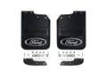 Picture of Truck Hardware Gatorback Black Wrap Ford Oval Mud Flaps - Set of 4 - Fits 2023-2027 Ford F-450