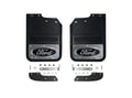 Picture of Truck Hardware Gatorback Black Ford Oval Mud Flaps - Front Pair - Fits 2017-2027 Ford F-450