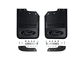 Picture of Truck Hardware Gatorback Gunmetal Ford Oval Mud Flaps - Front Pair - Fits 2017-2027 Ford F-450