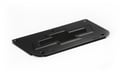 Picture of Truck Hardware Gatorback Black Anodized Bowtie Dually Mud Flaps - Rear Pair - Fits 2020-2026 Chevy Silverado 3500HD