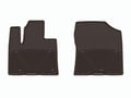 Picture of WeatherTech All-Weather Floor Mats - 1st Row - Driver & Passenger - Cocoa