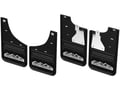 High Country Logo With Black Wrap No-Drill Mud Flap Set