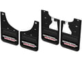 	2019-2020 Chevy Silverado 1500 Gatorback Black Wrap Trail Boss No-Drill Mud Flaps - Set