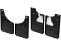 Gunmetal Finish Plate No-Drill Mud Flap Set