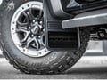 Picture of Truck Hardware Gatorback Black Anodized Raptor Mud Flaps - Set of 4 - Fits 2024-2026 Ford Ranger Raptor
