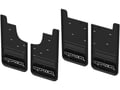 Picture of Truck Hardware Gatorback Black Wrap Raptor Mud Flaps - Set of 4 - Fits 2024-2026 Ford Ranger Raptor