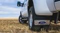 Picture of Truck Hardware Gatorback 21"x24" Dually Blue Ford Oval Mud Flaps