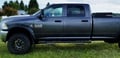 Truck Hardware Gatorback 12"x23" Gunmetal RAM Head Mud Flaps customer photo