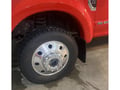 Truck Hardware Gatorback Blue Ford Oval Mud Flaps - Front Pair - Fits 2017-2026 Ford F-450 customer photo