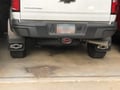 Truck Hardware Gatorback ZR2 Black Wrap Bowtie Mud Flaps - 5/8" Kickback - Set customer photo
