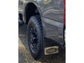 Truck Hardware Gatorback Gunmetal Ford Oval Mud Flaps - Rear Pair - Fits 2023-2026 Ford F-250/F-350 customer photo