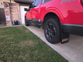 Truck Hardware Gatorback Black Plate Mud Flaps - Set of 4 - Fits 2021-2026 Ford F-150 customer photo