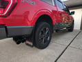Truck Hardware Gatorback Black Plate Mud Flaps - Set of 4 - Fits 2021-2026 Ford F-150 customer photo
