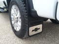 Truck Hardware Gatorback Black Bowtie Mud Flaps - Set of 4 - Fits 2020-2026 Chevy Silverado 2500/3500HD customer photo