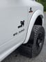 Truck Hardware Gatorback 14"x18" Gunmetal RAM Text Mud Flaps - Brackets Required customer photo