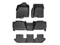 Picture of WeatherTech FloorLiners - Front, 2nd & 3rd Row - Black