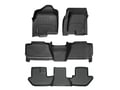 Picture of WeatherTech FloorLiners - Front, 2nd & 3rd Row - Black