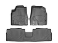 Picture of WeatherTech FloorLiners - Black - Front & Rear