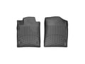 Picture of WeatherTech FloorLiners - Black - Front - 2 Piece