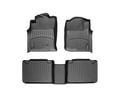 Picture of WeatherTech FloorLiners - Black - Front & Rear