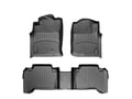 Picture of WeatherTech FloorLiners - Black - Front & Rear