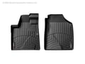 Picture of WeatherTech FloorLiners - Black - Front - 2 Piece