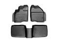 Picture of WeatherTech FloorLiners - Black - Front & Rear