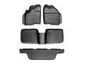 Picture of WeatherTech FloorLiners - Black - Front, Rear & 3rd Row