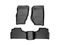 Picture of WeatherTech FloorLiners - Black - Front & Rear