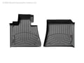 Picture of WeatherTech FloorLiners - Black - Front - 2 Piece