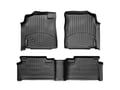 Picture of WeatherTech FloorLiners - Black - Front & Rear