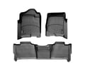 Picture of WeatherTech FloorLiners - Black - Front & Rear