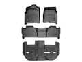 Picture of WeatherTech FloorLiners - Front, 2nd & 3rd Row - Black