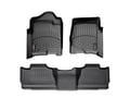 Picture of WeatherTech FloorLiners - Black - Front & Rear