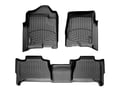 Picture of WeatherTech FloorLiners - Black - Front & Rear