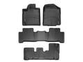 Picture of WeatherTech FloorLiners - Black - Front, Rear & 3rd Row