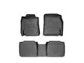 Picture of WeatherTech FloorLiners - Black - Front & Rear