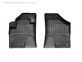 Picture of WeatherTech FloorLiners - Black - Front - 2 Piece