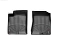 Picture of WeatherTech FloorLiners - Black - Front - 2 Piece