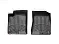 Picture of WeatherTech FloorLiners - Black - Front - 2 Piece