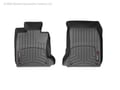 Picture of WeatherTech FloorLiners - Black - Front - 2 Piece