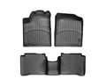 Picture of WeatherTech FloorLiners - Black - Front & Rear