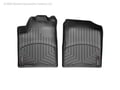 Picture of WeatherTech FloorLiners - Black - Front - 2 Piece