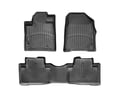 Picture of WeatherTech FloorLiners - Black - Front & Rear