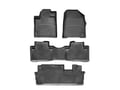 Picture of WeatherTech FloorLiners - Black - Front, Rear & 3rd Row