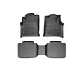 Picture of WeatherTech FloorLiners - Front & Rear - Black